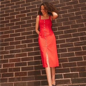 Marisol Button Dress